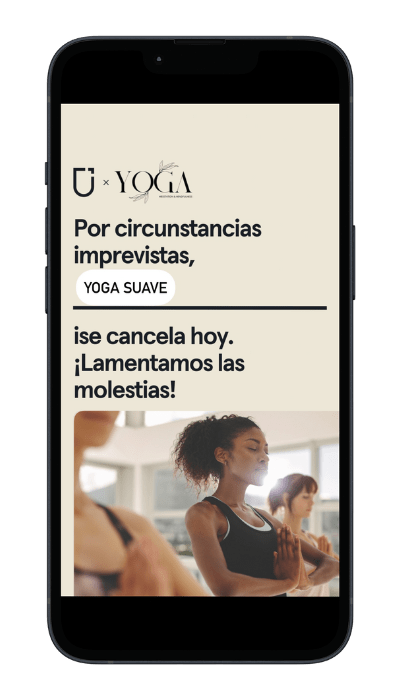 Cancelación de Clase
